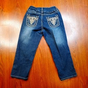 VSH Jeans Capri women's Petite Denim Cropped Botto